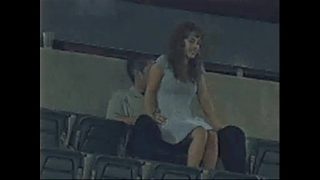 Stadium Sex Ground Sex Horny Couple Out door fuck